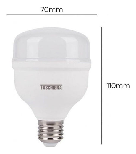 Lâmpada High Led Tkl 110 20w 6500k Taschibra - Thony Ferragem