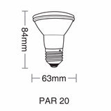 Lâmpada Led Par 20 7W 2700k Taschibra - Thony Ferragem