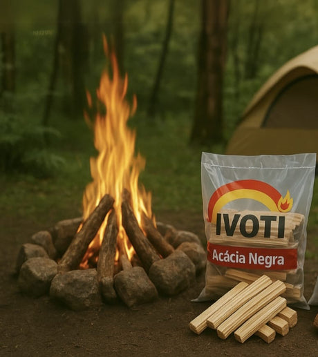 Lenha Acacia Negra Saco 10Kg Ivoti - Thony Ferragem