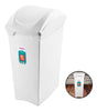 Lixeira Basculante Plástico Branco 15L Sanremo - Thony Ferragem