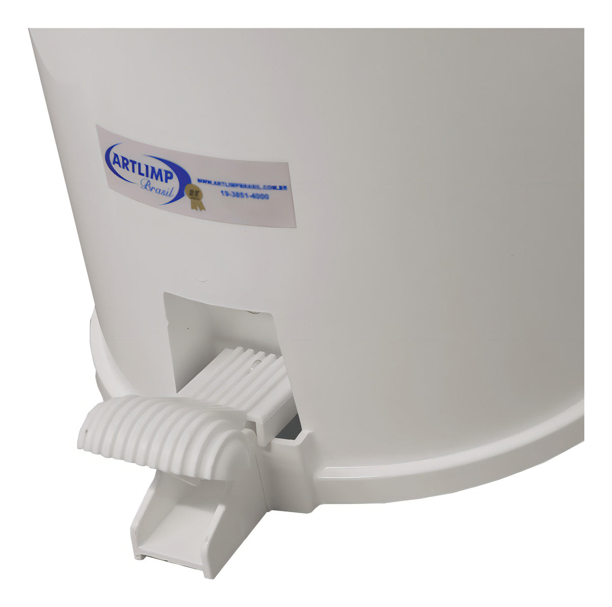 Lixeira Plastica Branca 5l Guarany