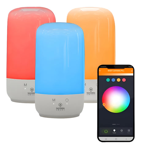 Luminaria  Mesa Smart Led 6w Inteligente Taschibra - Thony Ferragem