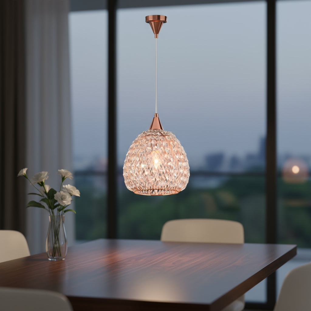 Pendente Gothics 1xe14 Cobre Taschibra