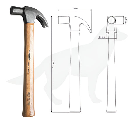 Martelo Unha 27mm - Basic Tramontina - Thony Ferragem
