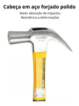 Martelo Cabo Fibra 25mm Dtools - Thony Ferragem