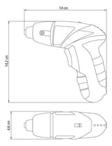 Parafusadeira 3,6v - Kit 21pc Tramontina - Thony Ferragem