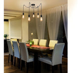 Pendente Tears 5xe27 Preto Taschibra