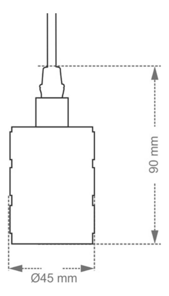 Pendente Dot Metal Rock Cromo Taschibra - Thony Ferragem