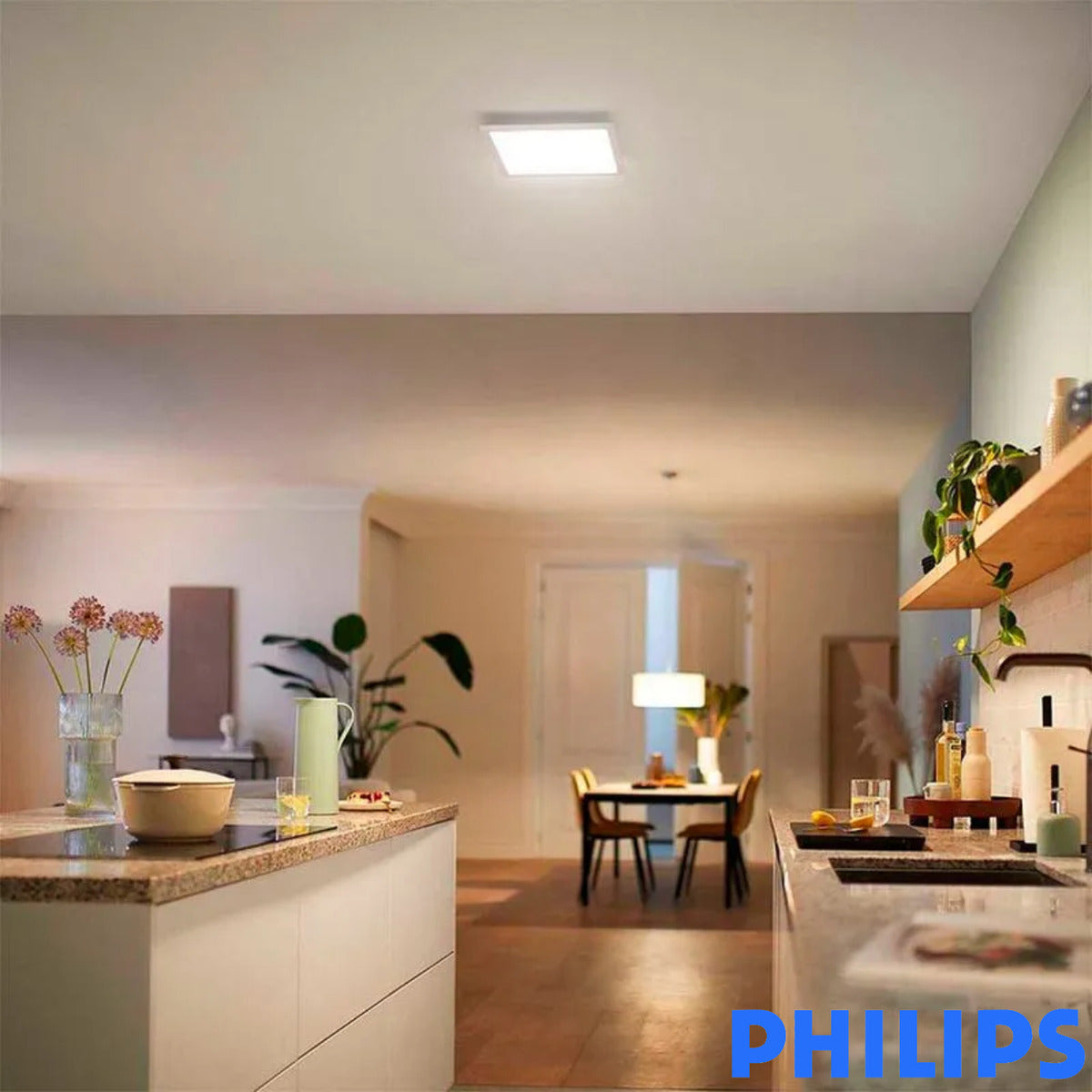 Luminária Embutir Led Quadrada 24W 30CM 4000K Philips