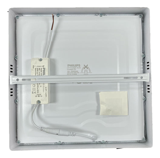 Luminária Led Quadrada 24W Sobrepor DL252 4000K Philips