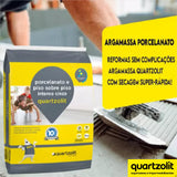 Argamassa Piso Sobre Piso Interno Branco 20kg Quartzolit - Thony Ferragem