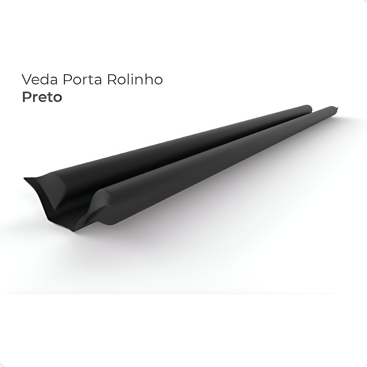 Veda Porta Rolinho 80cm Preto Comfortdoor - Thony Ferragem
