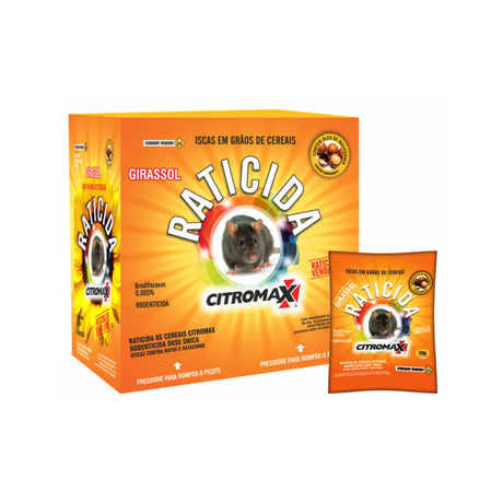 Raticida Girassol Sache 25g Citromax - Thony Ferragem