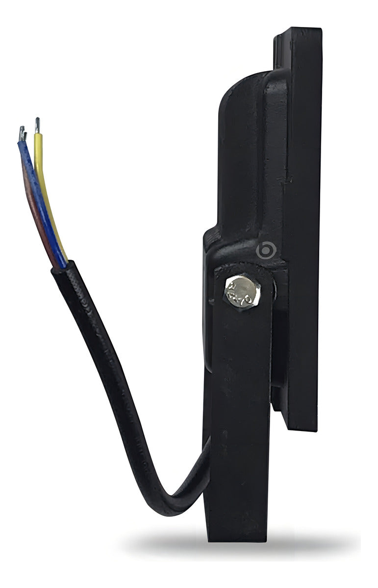 Refletor Holofote Tr Slim Preto 30w Autovolt 6500k Taschibra