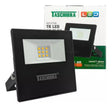 Refletor Led  Luz Verde 30W Preto Slim Taschibra - Thony Ferragem