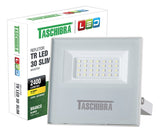 Refletor TR LED 30W SLIM 3000K Branco Taschibra - Thony Ferragem