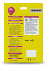 Rejunte Renova Facil Cinza Platina 120ml Quartzolit - Thony Ferragem