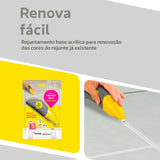 Rejunte Renova Facil Bege 120ml Quartzolit - Thony Ferragem
