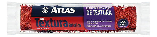 Rolo Textura Nylon 23cm Atlas - Thony Ferragem