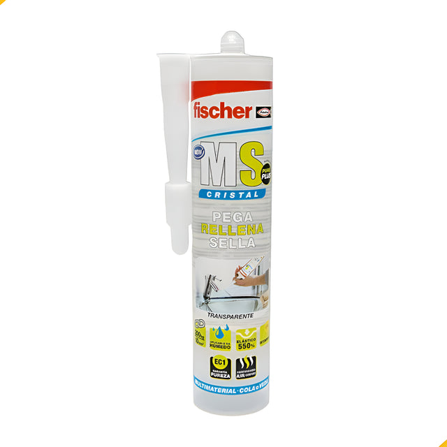 Selante Ms Transparente 300ml Fischer - Thony Ferragem
