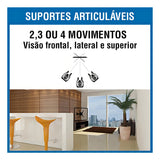 Suporte Articulado Simples 3 Mov Tv 10" A 56" Brasforma - Thony Ferragem