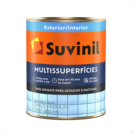 Tinta Epóxi Para Cozinhas E Banheiros Branco 900ml Suvinil - Thony Ferragem