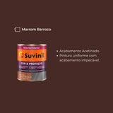 Tinta Esmalte Acetinado Marrom Barroco 0.90l Suvinil - Thony Ferragem