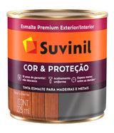 Tinta Esmalte Sintetico Brilhante Aluminio 225ml Suvinil - Thony Ferragem