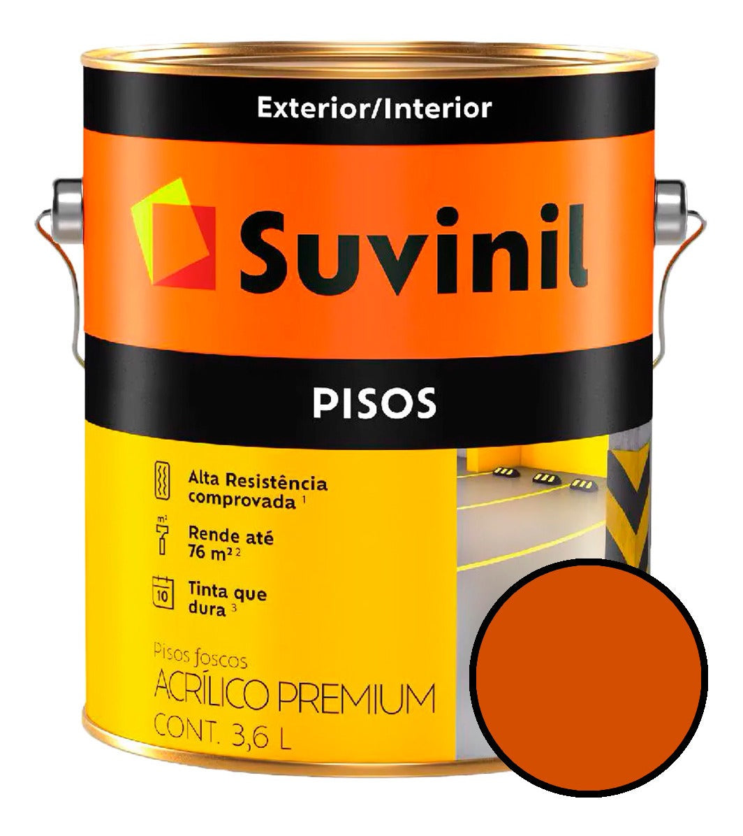 Tinta Piso Ceramica 3.6lts Suvinil