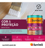 Tinta Esmalte B. Agua Acetinado Seca Rap Br 3.6l Suvinil - Thony Ferragem