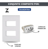 Conjunto 2 Tomadas 2p+T 20a - Liz Tramontina
