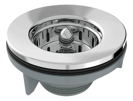 Valvula Escoamento Para Pia 4.1/2x1.1/2 Blukit - Thony Ferragem