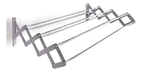 Varal Sanfonado Aluminio 120cm Mor - Thony Ferragem