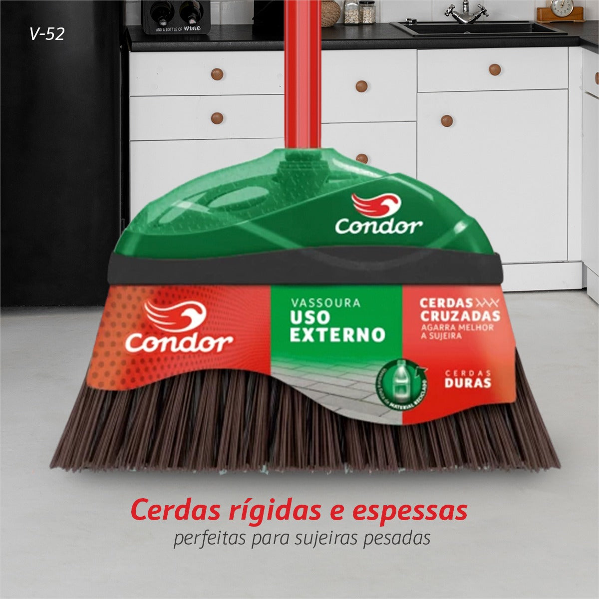 Vassoura Uso Externo  V-52 Condor