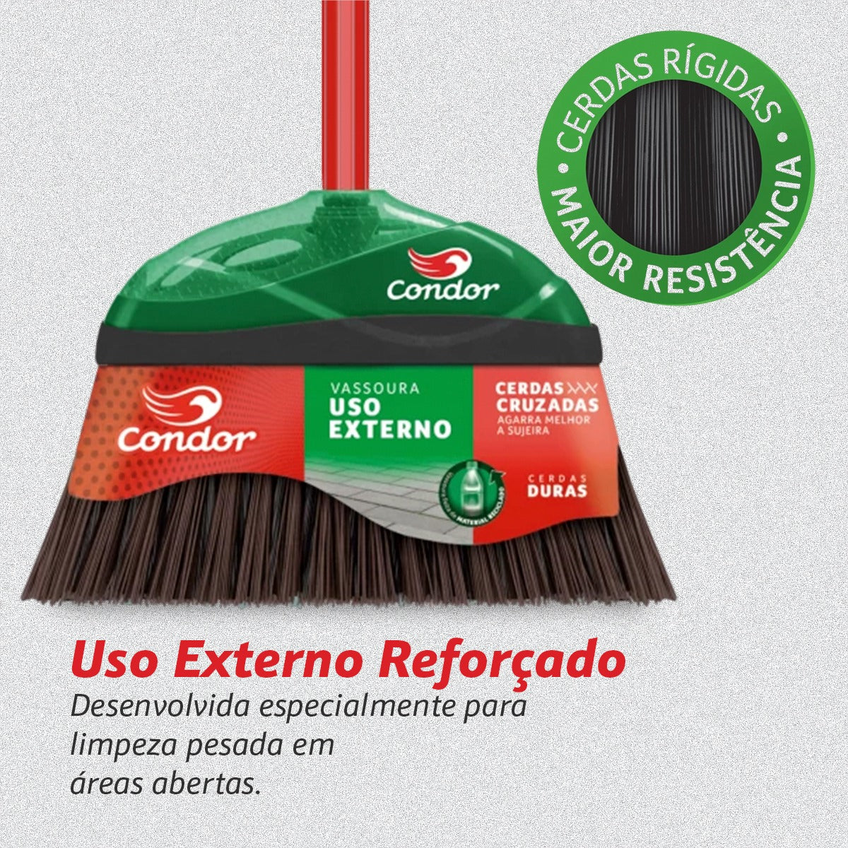 Vassoura Uso Externo  V-52 Condor