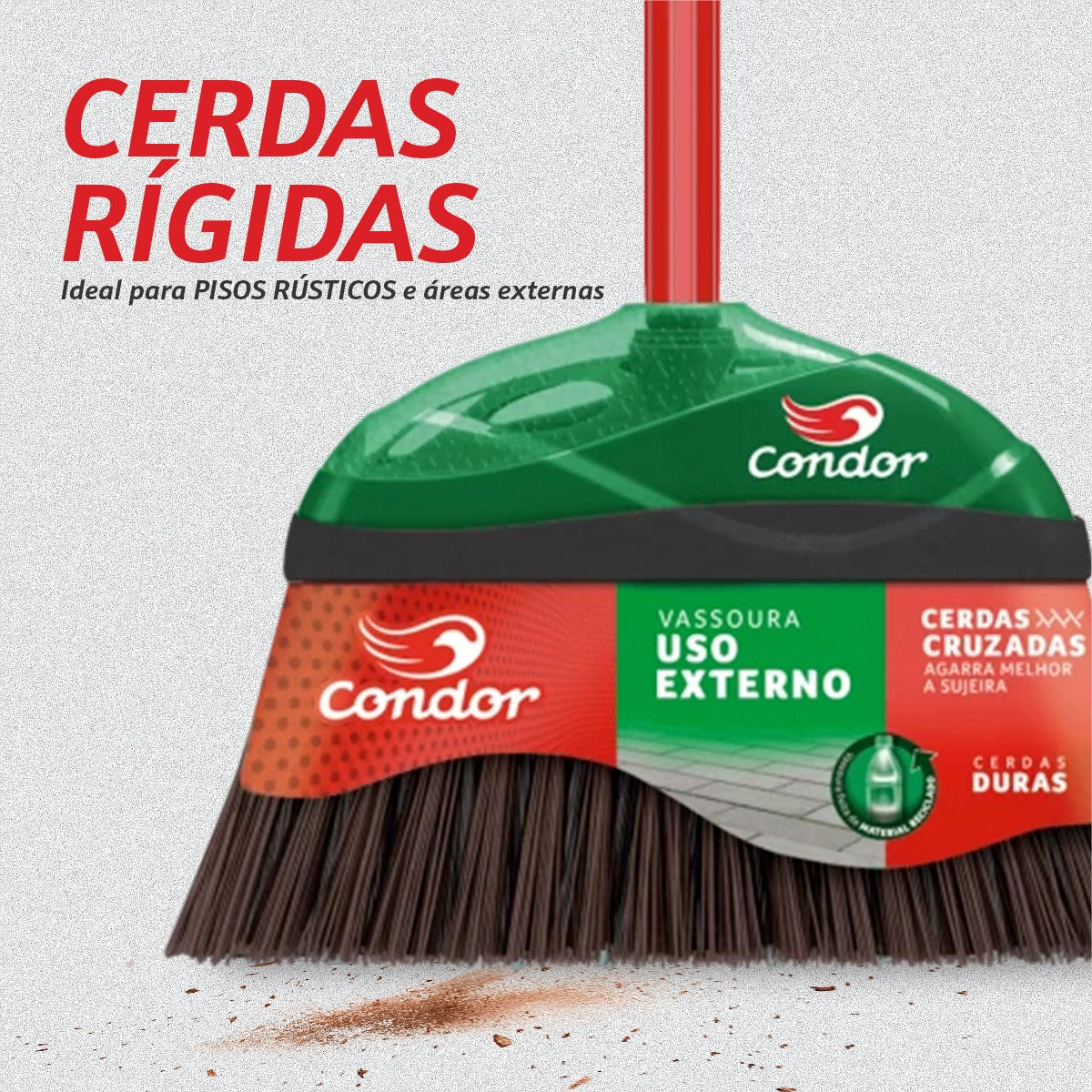 Vassoura Uso Externo  V-52 Condor