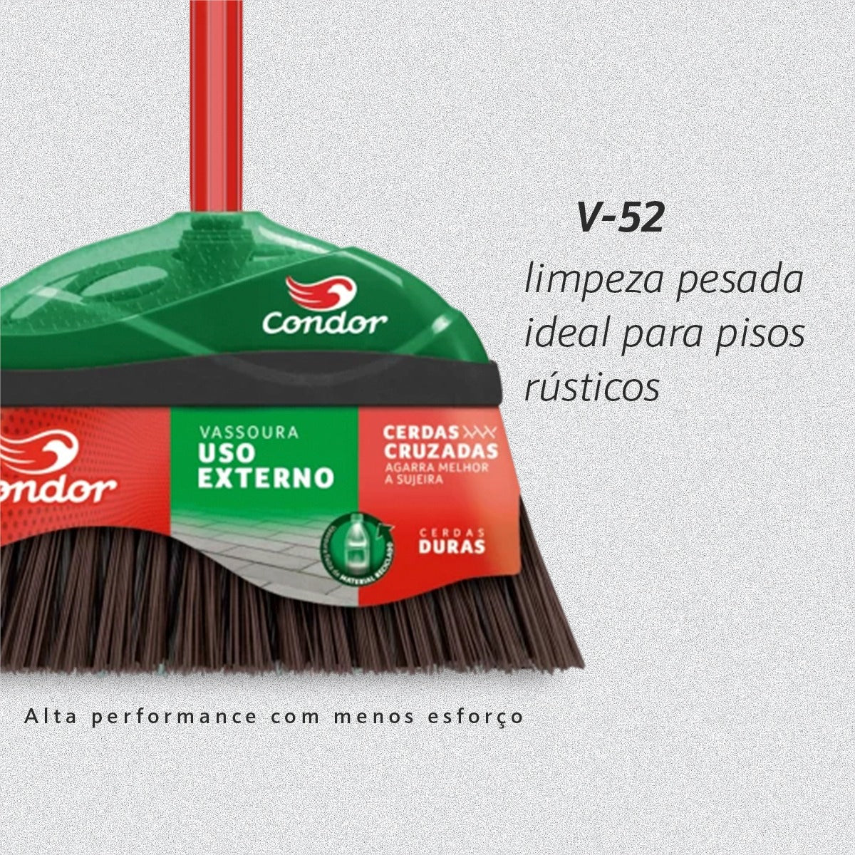 Vassoura Uso Externo  V-52 Condor