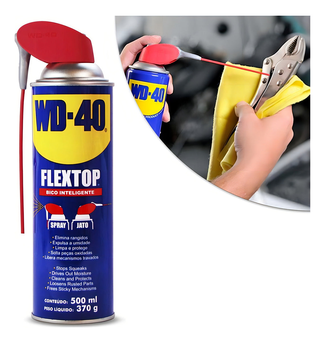 Spray Lubrificante Aerosol 300 Ml Wd40 - Thony Ferragem