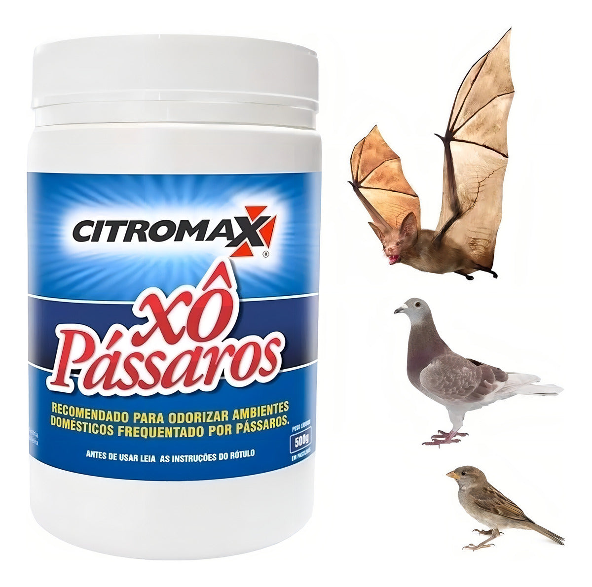 Xo Passaros Pote 500g Citromax - Thony Ferragem