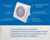 Exaustor De Banheiro Ventilador 100mm 127v/220v Ventisol - Thony Ferragem
