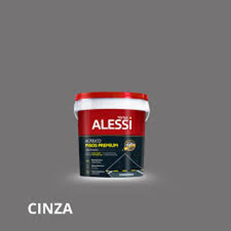 Tinta Acrílica Piso Cinza 0,90L Alessi - Thony Ferragem