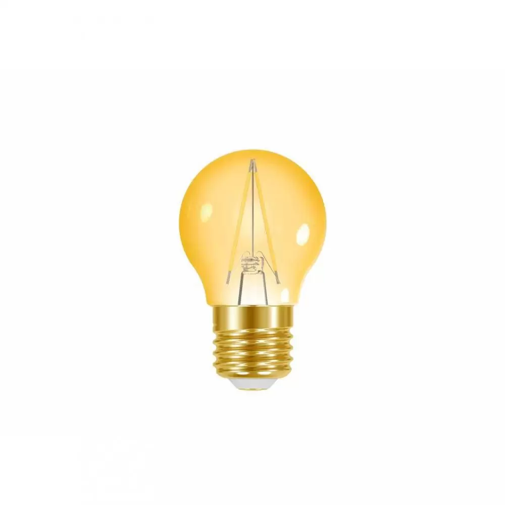 Lampada Led Filamento G45 Vintage 3w Ambar - Thony Ferragem