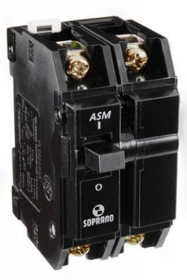 Disjuntor  Asm2-B 15a Preto - Thony Ferragem