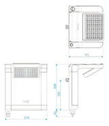 Chuveiro Elétrico De Parede Preto 7800w 220v Acqua Ultra Star  Lorenzetti - Thony Ferragem