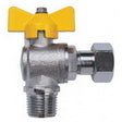 Registro Esfera 1/2" Npt(Ixe) - 90 Giro Livre- Bor - Thony Ferragem