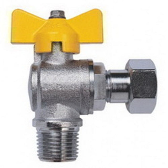 Registro Esfera 1/2" Npt(Ixe) - 90 Giro Livre- Bor - Thony Ferragem