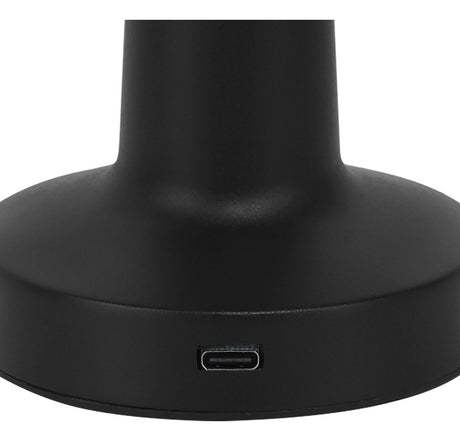 Luminária De Mesa Led Jimp Recarregável Preta Taschibra - Thony Ferragem