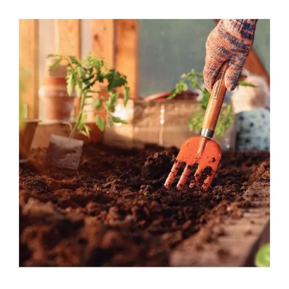 Garfo P/ Afofar Terra Cabo 14cm Tramontina - Thony Ferragem