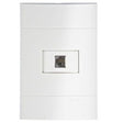 Conjunto Tomada RJ11 2 Fios Branco – Lunare Schneider - Thony Ferragem