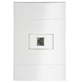 Conjunto Tomada RJ11 2 Fios Branco – Lunare Schneider - Thony Ferragem